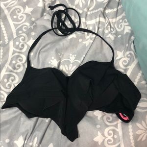Black bikini top